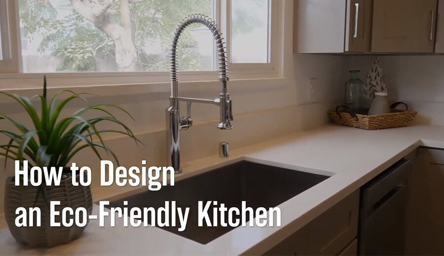 design eco-friendly kitchen cabinets