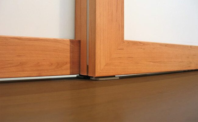 hidden floor guide for sliding door