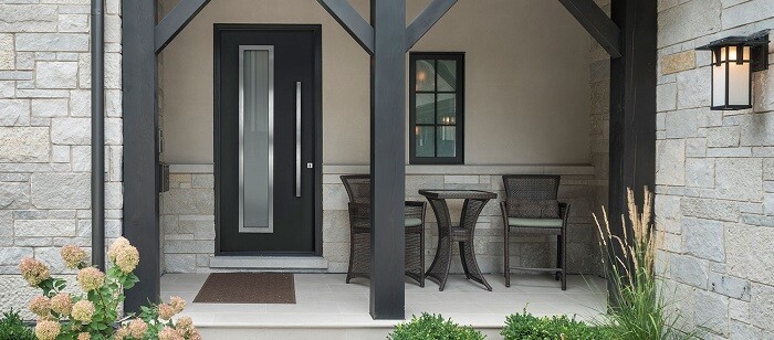 Aluminum side entrance doors