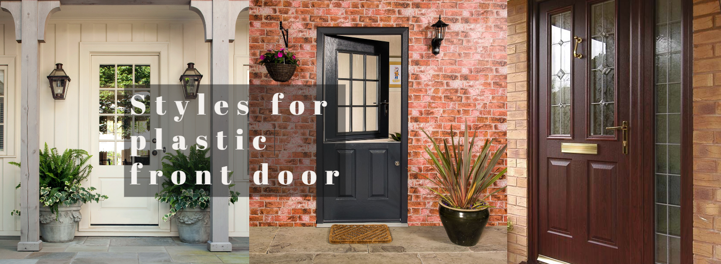 style of plastic front door