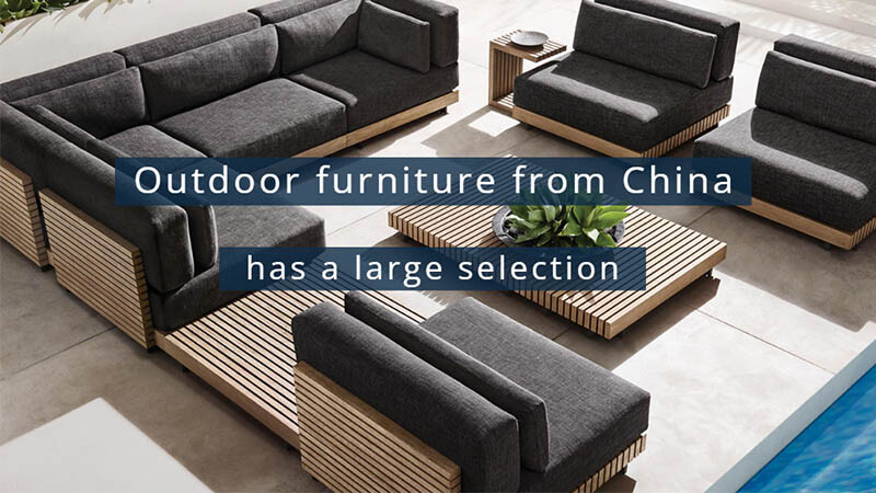 buy outdoor furniture from China