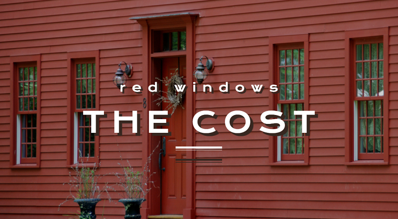 the cost of red windows