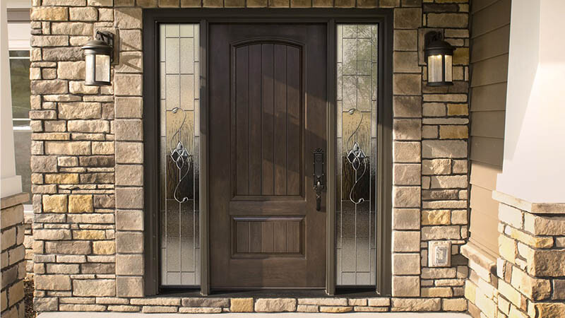 wood entrance doors from China