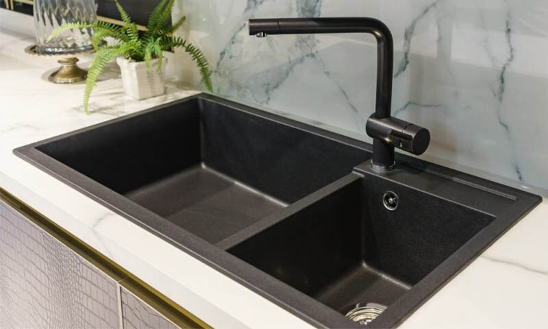 Granite kitchen sinks design